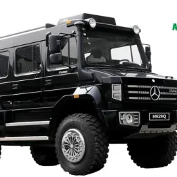 Mercedes_Benz 1:24 Big Size Unimog U5000 SUV Toy Car Model Car Die cast-44