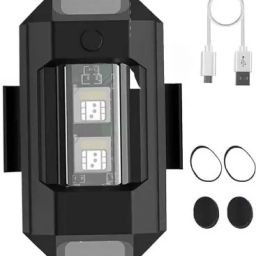 LED Light 7 Colors + Flashing Modes for Drone Helmets Bike Aircraft Light 593 Shower Laser Light-image-90