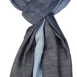 Striped Pure Cotton Men Multicolor Stole-picture-37