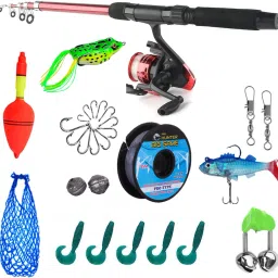 Fishing Rod,Reel,With All Type Fishing Accessories Combo Multicolor Fishing Rod-image-79