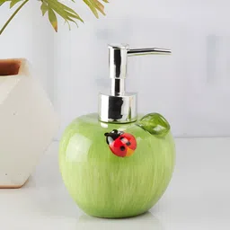 Kookee Green Abstract Ceramic Soap Dispenser-33
