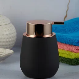 Kookee Black Glossy Acrylic Soap Dispenser-83