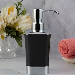 Kookee Black Abstract Shaped Soap Dispenser-59