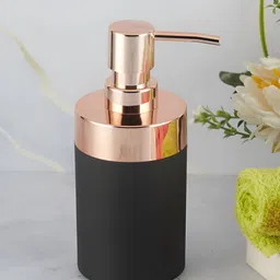 Kookee Black Cylindrical Soap Dispenser-8