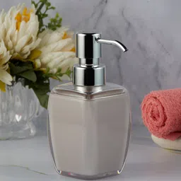 Kookee Beige Solid Soap Dispenser image 3