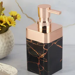 Kookee Black Abstract Printed Soap Dispenser image 2
