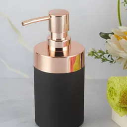 Kookee Black Cylindrical Soap Dispenser image 4