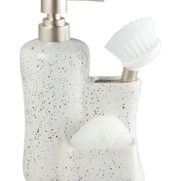 Kookee White Abstract Ceramic Soap Dispenser image 2