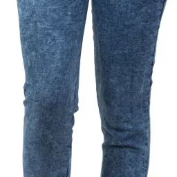 Women Jogger Fit Mid Rise Blue Jeans-image-44