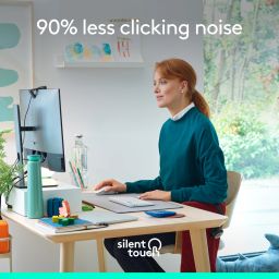 Logitech M650 Silent -Small to Medium Sized Hands Wireless Ambidextrous Optical Mousewith Bluetooth image 5