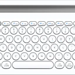 Portronics Bubble Dock Bluetooth, Wireless Handheld Multi-device Keyboard Compatible with Desktop, Laptop, Mac with Tablet/Smartphone holder 12 inch wide & On/Off switch,Compact Tenkeyless-0