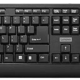 Lenovo KB MICE_BO 160 Wired Combo Wired USB Standard Multi-device Keyboard Compatible with Desktop, Laptop, Mac-11