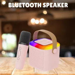 SACRO Bluetooth Speaker Support SD Card/Aux/USB With Karaoke Mic and RGB Lights E159 10 W Bluetooth Party Speaker-picture-21