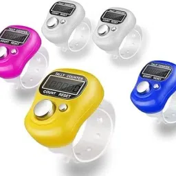Multiuse Finger Counter Finger Counting Machine Digital Tally Counter Pack of 5 Digital Tally Counter-22