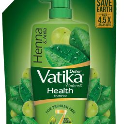 Health Shampoo Refill Pouch | With 7 natural ingredients | Controls Frizz-image-7