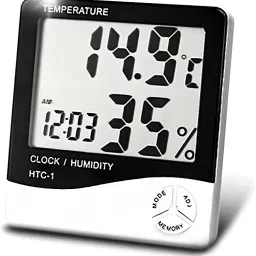 Digital Black & White Clock-image-84