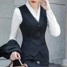 Self Design Women Waistcoat-image-14