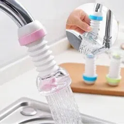 360 Degree Flexible Rotating Adjustable Expandable Saving Kitchen Tap Extender Water Filter - Multicolor Nozzle Cock Faucet-7