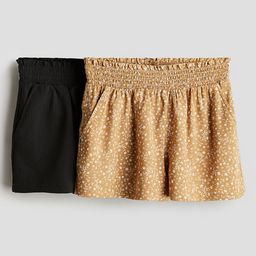 H&M Girls 2-Pack Pull-On Shorts-image-71