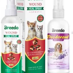Dog Wound heal Spray (Helps cut,burns) (100gm) + Dog Deodorant Perfume (100ml) Pet First Aid Kit-picture-3