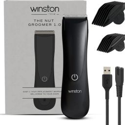 Winston Nut Groomer 1.0 Ultimate Body IPx7 waterproof design Fully Waterproof Trimmer 90 minRuntime 5 Length Settings-image-8