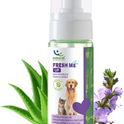 Fresh Me Up Mild Waterless Foam Cleanser Dry Shampoo for Dogs & Cats 140 ml Pet Coat Cleanser-1