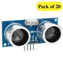 HC-SR04 Ultrasonic Distance Sensor Module (Pack of 20) image 1