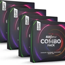 Combo Pack Chocolate Strawberry Coffee Black Grapes Melon Condom ,20 Pcs x 4 Condom-17