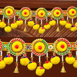 Handmade Plastic Beads And Traditional Door Hanging/Bandarwal/Toran for Door. Toran-image-73