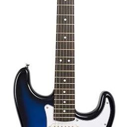 R-701-BLUE Beginner/Professional Full Size Rosewood Fretboard Maple Solid Body Electric Guitar-picture-12