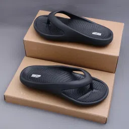 Classic Casual Thong Slippers with Cushion FootBed for Adult Comfortable D-506 Men Slippers-20