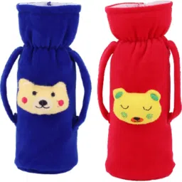 Soft Plush Baby Bottle Cover for Feeders Set of 2 Cover Handle on Both Side-image-94