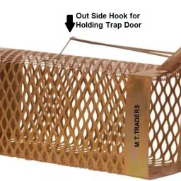 m t traders Rat Trap cage mechanism of this mouse trapper is secure and escape proof catcher Live Trap image 2