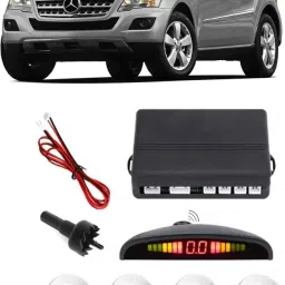 GS402 Silver Car Reverse Parking Sensor with LED Display 4 Sensor G402 Parking Sensor-image-53