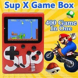 AMUSING Best SUP 400 in 1 Retro Game Box Console Handheld Classical Game PAD box 8 GB with Super Mario, DR Mario, Contra, Turtles, and other 400 Games-9