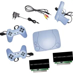 lightgaming 9 Classic TV Game Console Inbuilt Game Contra, Super Mario Bros with 2 Cassette NA GB with Contra, Super Mario Bros, F1 Race, Cricket Game-15