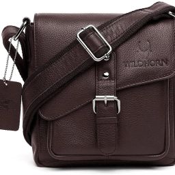 Men Brown Messenger Bag-image-53