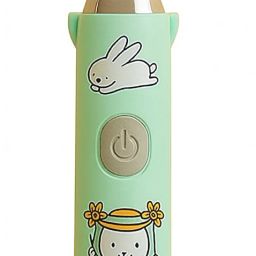 KIDS BASIC Blue Cartoon Electric Toothbrush for Kids | Soft Bristles | Fun Design Electric Toothbrush-image-94