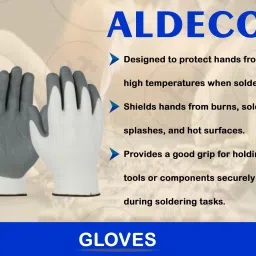 aldeco 16 Items Compact Soldering Iron Kit with Desoldering Pump & More Utility Tools 25 W Simple image 4