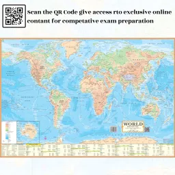 smartbookspublishers (COMBO OF 6 MAPS/CHARTS WITH COMPLIMENTARY GIFT) INDIAN Constitution Map & History of India Map With India & World Map (Both Political & Physical)| Set Of 6| Map Size (40 * 28) (23 * 36)|Paper Mint| Complimentary text liner| Best Useful for UPSC, SSC, IES and other Competitive Exams. (All English Maps) Paper Print Paper Print image 2