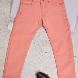 V-Mart Girls Mid-Rise Coloured Shade Clean Look Cotton Jeans-image-3