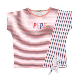 Pepe Jeans Girls Multicoloured Striped Extended Sleeves T-shirt-picture-4