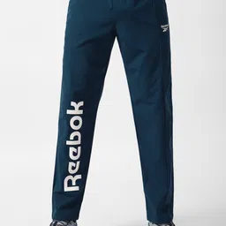 Reebok Men Everyday Logo-Printed Track Pants-image-79