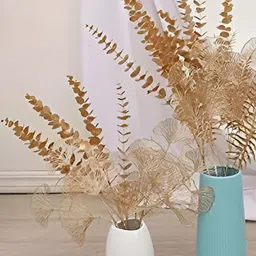 WELL ART GALLERY Gold-Toned Non-Hanging Artificial Plant-image-99