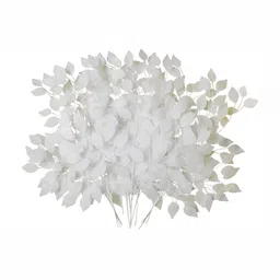 WELL ART GALLERY White 4 Pieces Ficus Artificial Plants-picture-14