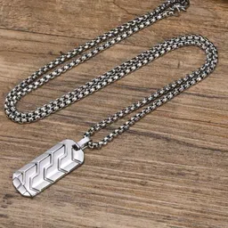 SALTY Stainless Steel Contemporary Pendant with Chain-19