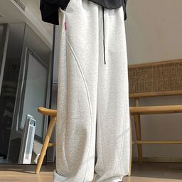 StyleCast Men Loose Fit Piping Design Mid Rise Relaxed Fit Track Pant-image-82