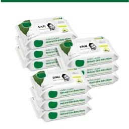 Pack of 9 Wet Wipes (60 leaf each) With Cap Wipes With Plant Made WIP63.1-image-26