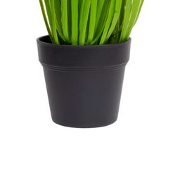 MARKET99 Yellow & Green Lily Artificial Flowers With Pot image 4