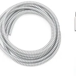 KAELAN Cable Protectors Metallic Finish Spiral Cable Protector Silver. Cable Protector-image-27